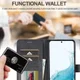 LC.IMEEKE Samsung Galaxy A54 Hoesje Portemonnee Book Case Zwart afbeelding 3