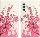 Samsung Galaxy A34 Hoesje Portemonnee Book Case Blossom Print afbeelding 6