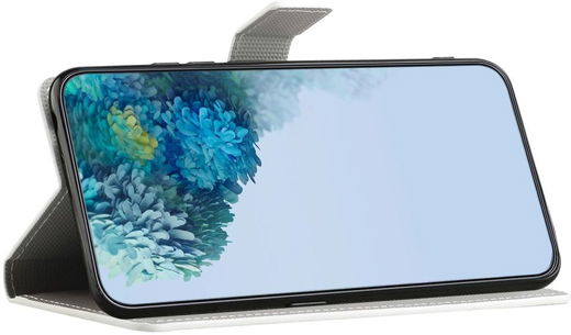 Samsung Galaxy A34 Hoesje Portemonnee Book Case Butterfly Print afbeelding 3