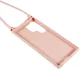 Samsung Galaxy S23 Ultra Hoesje Flexibel TPU met Koord Roze afbeelding 4