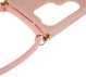 Samsung Galaxy S23 Ultra Hoesje Flexibel TPU met Koord Roze afbeelding 5