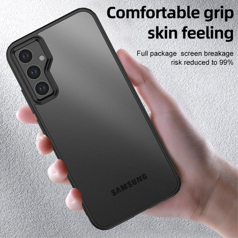 Samsung Galaxy A34 Hoesje Matte Back Cover Zwart afbeelding 5