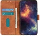 KHAZNEH Xiaomi 13 Pro Hoesje Retro Wallet Book Case Bruin afbeelding 1