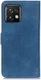 KHAZNEH Motorola Edge 40 Pro Hoesje Retro Wallet Book Case Blauw afbeelding 9