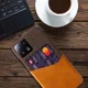 Xiaomi 13 Pro Hoesje met Kaarthouder Back Cover Oranje afbeelding 4