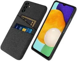 Samsung Galaxy A54 Hoesje met Kaarthouder Back Cover Zwart afbeelding