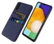 Samsung Galaxy A54 Hoesje met Kaarthouder Back Cover Blauw afbeelding 1