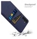 Samsung Galaxy A54 Hoesje met Kaarthouder Back Cover Blauw afbeelding 4