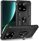 Xiaomi 13 Pro Hoesje Magnetische Kickstand Back Cover Zwart