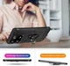 Xiaomi 13 Pro Hoesje Magnetische Kickstand Back Cover Zwart afbeelding 5
