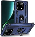 Xiaomi 13 Pro Hoesje Magnetische Kickstand Back Cover Blauw