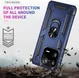 Xiaomi 13 Pro Hoesje Magnetische Kickstand Back Cover Blauw afbeelding 2