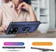 Xiaomi 13 Pro Hoesje Magnetische Kickstand Back Cover Blauw afbeelding 5