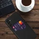 Samsung Galaxy A34 Hoesje met Kaarthouder Back Cover Zwart afbeelding 4