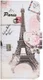 Motorola Moto G53 / G13 / G23 Hoesje Portemonnee Eiffeltoren Print afbeelding 4