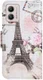 Motorola Moto G53 / G13 / G23 Hoesje Portemonnee Eiffeltoren Print afbeelding 5