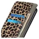 Motorola Moto E13 Hoesje Portemonnee Book Case Luipaard Print afbeelding 4