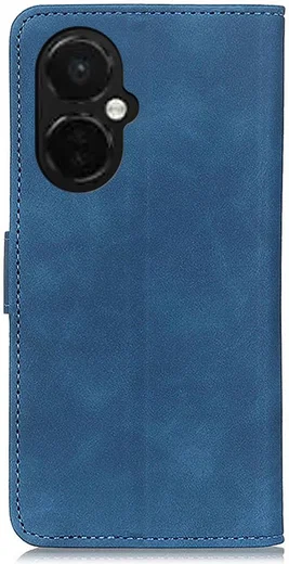 KHAZNEH OnePlus Nord CE 3 Lite Hoesje Retro Wallet Book Case Blauw afbeelding 9