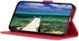 KHAZNEH Motorola Moto G53 Hoesje Retro Wallet Book Case Rood afbeelding 3