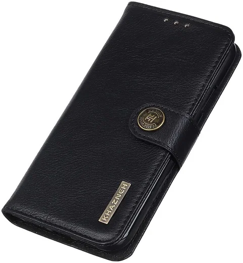 KHAZNEH Motorola Moto G53 Hoesje Portemonnee Book Case Zwart afbeelding 4