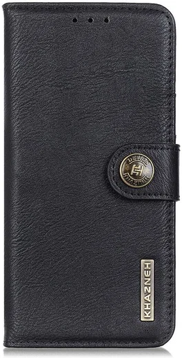 KHAZNEH Motorola Moto G53 Hoesje Portemonnee Book Case Zwart afbeelding 8