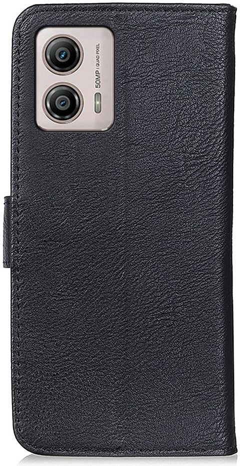 KHAZNEH Motorola Moto G53 Hoesje Portemonnee Book Case Zwart afbeelding 9