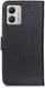 KHAZNEH Motorola Moto G53 Hoesje Portemonnee Book Case Zwart afbeelding 9