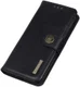 KHAZNEH Motorola Moto E13 Hoesje Portemonnee Book Case Zwart afbeelding 4