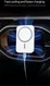 Ventilatierooster MagSafe Telefoonhouder Auto met Opladen 15W Wit afbeelding 7