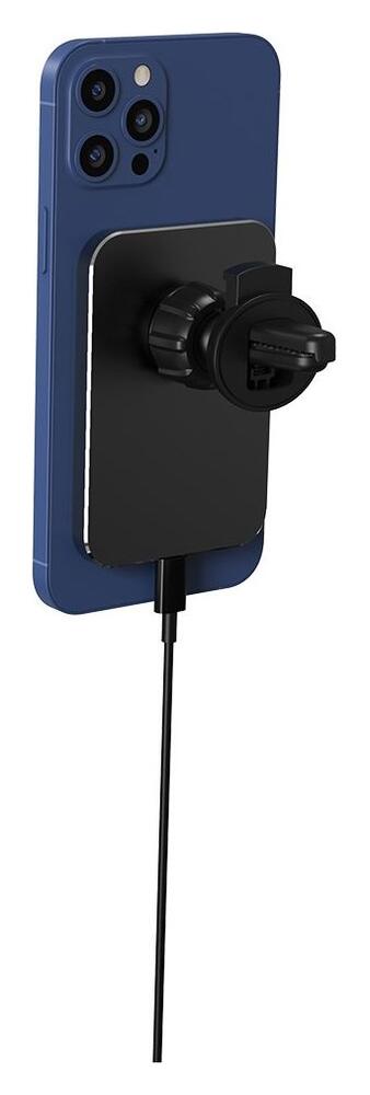 Ventilatierooster MagSafe Telefoonhouder Auto met Opladen 15W Zwart afbeelding 11