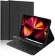 Buddi Zuna iPad Air (2022/2020) Hoes met QWERTY Toetsenbord Book Case Zwart afbeelding 2