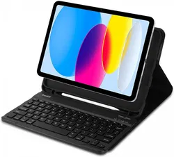 Buddi Zuna iPad Pro 11 2018/2020/2021/2022 Hoes QWERTY Toetsenbord Zwart afbeelding