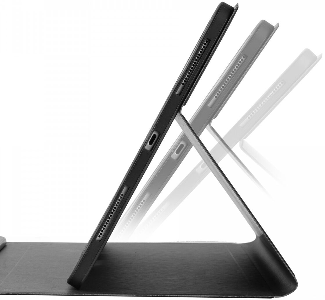 Buddi Zuna iPad Pro 12.9 (2018/2020/2021/2022) Hoes met QWERTY Toetsenbord Zwart afbeelding 7
