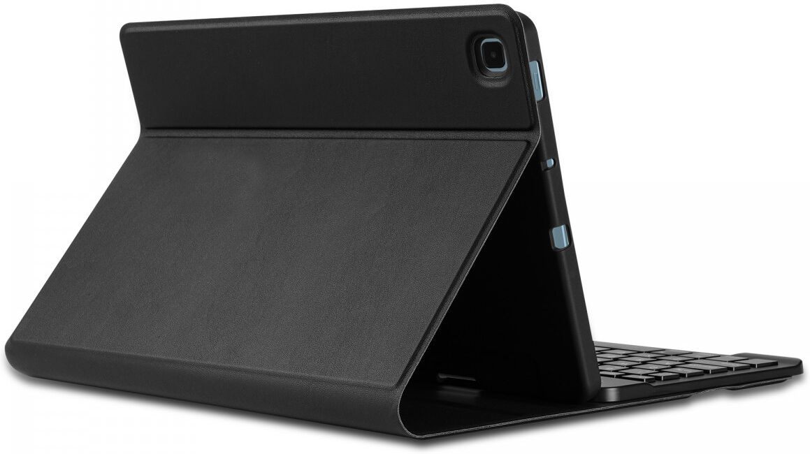 Buddi Zuna Samsung Galaxy Tab S6 Lite Hoes QWERTY Toetsenbord Book Case Zwart afbeelding 5