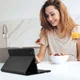 Buddi Zuna Samsung Galaxy Tab S6 Lite Hoes QWERTY Toetsenbord Book Case Zwart afbeelding 9