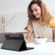 Buddi Zuna Samsung Galaxy Tab S7+/S8+/S7 FE Hoes met QWERTY Toetsenbord Zwart afbeelding 11