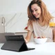 Buddi Zuna Samsung Galaxy Tab S8/S7 Hoes met QWERTY Toetsenbord Book Case Zwart afbeelding 10