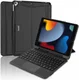 Buddi Thorn iPad 10.2 / Pro 10.5 Hoes met QWERTY Toetsenbord Book Case Zwart afbeelding 2