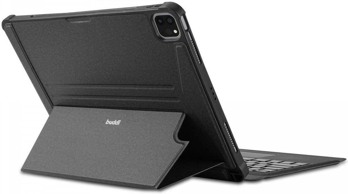 Buddi Thorn iPad Pro 11 2018/2020/2021/2022 Hoes met QWERTY Toetsenbord Zwart afbeelding 4