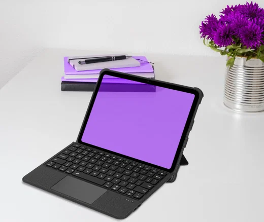 Buddi Thorn iPad Pro 11 2018/2020/2021/2022 Hoes met QWERTY Toetsenbord Zwart afbeelding 10