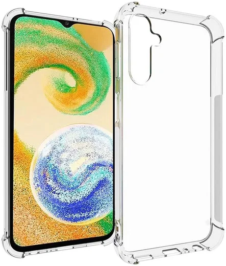 Samsung Galaxy A24 Hoesje Schokbestendig en Dun TPU Transparant afbeelding 1
