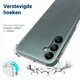 Samsung Galaxy A24 Hoesje Schokbestendig en Dun TPU Transparant afbeelding 4