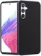 Samsung Galaxy A54 Hoesje Dun TPU Matte Back Cover Zwart afbeelding 3