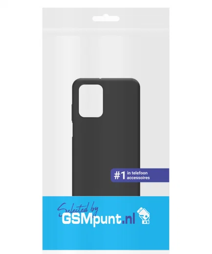 Motorola Moto G73 Hoesje Dun TPU Matte Back Cover Zwart afbeelding 6