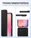 Samsung Galaxy A24 Hoesje Dun TPU Matte Back Cover Zwart afbeelding 5