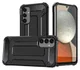 Samsung Galaxy A34 Hoesje Shock Proof Hybride Back Cover Zwart