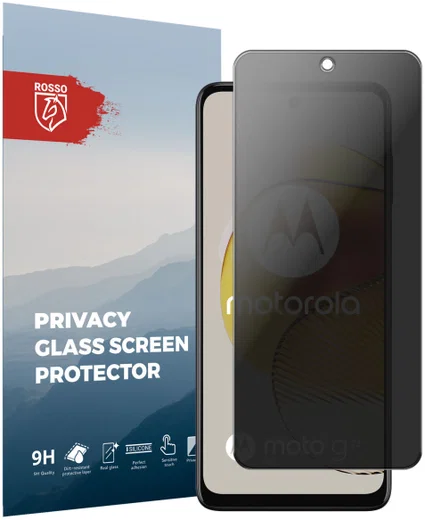 Rosso Motorola Moto G73 9H Tempered Glass Screen Protector Privacy afbeelding 1