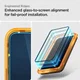 Spigen AlignMaster Apple iPhone 14 Pro Max Tempered Glass (2-Pack) afbeelding 4