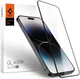 Spigen Glas t.R Slim iPhone 14 Pro Max Screen Protector Zwart afbeelding 1