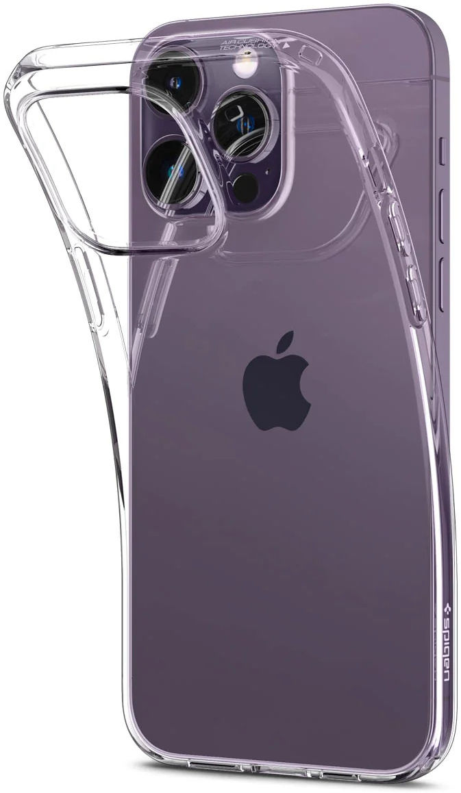 Spigen Liquid Crystal Apple iPhone 14 Pro Hoesje Transparant afbeelding 10